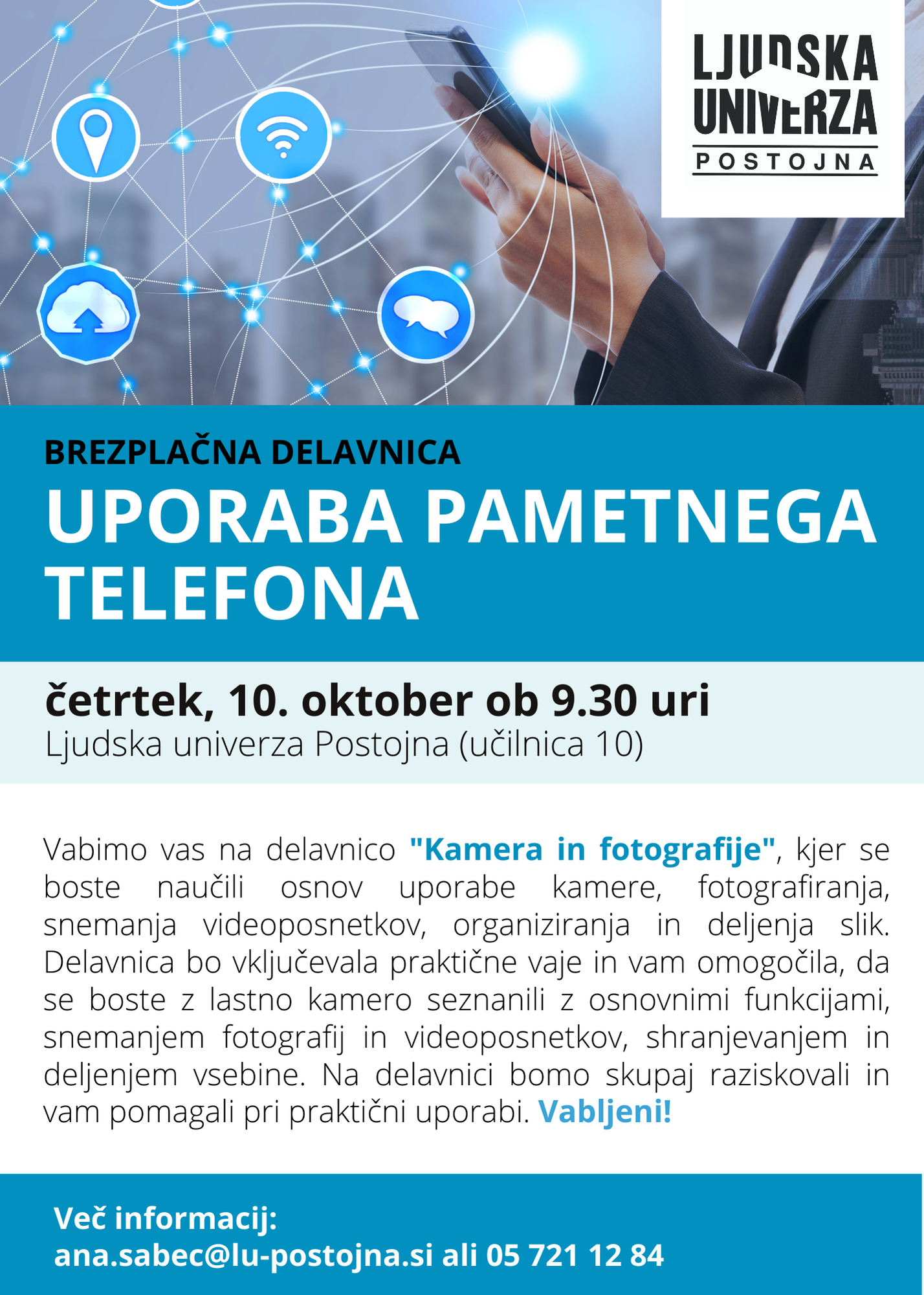 uporaba pametnega telefona